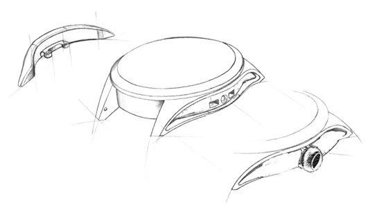 表壳设计图-泰格豪雅维修保养中心